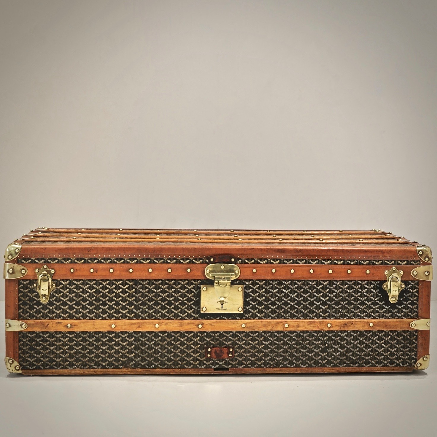 Louis Vuitton monogrammed cabin trunk circa 1930